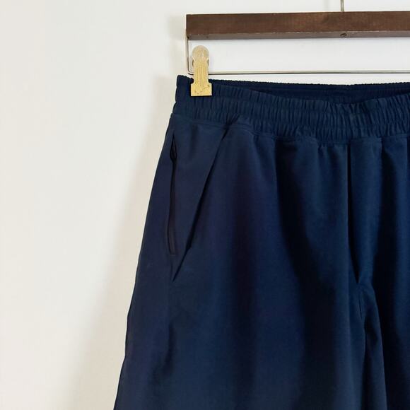 LULULEMON Pace Breaker Linerless Shorts True Navy Blue Medium M - Picture 6 of 10